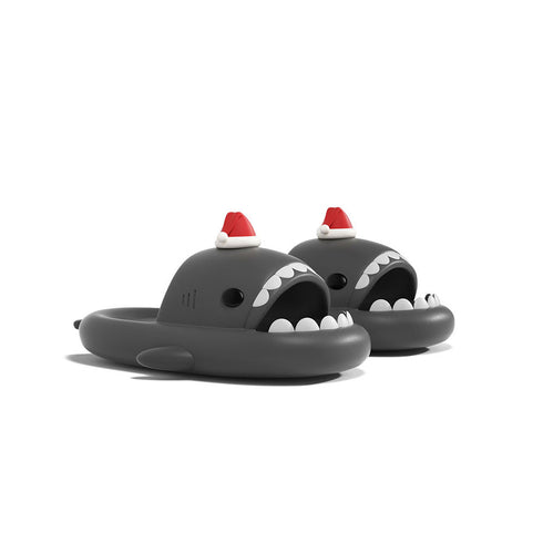 Sharkicks Basic - Claquettes Requins Père Noël